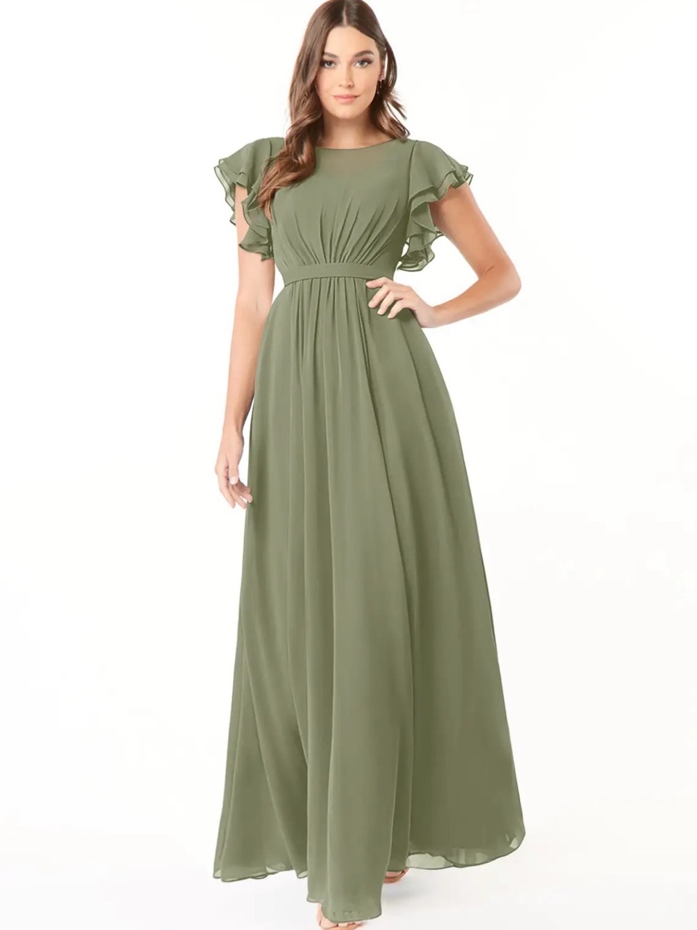 Azazie Bridesmaid Dress - Pistachio